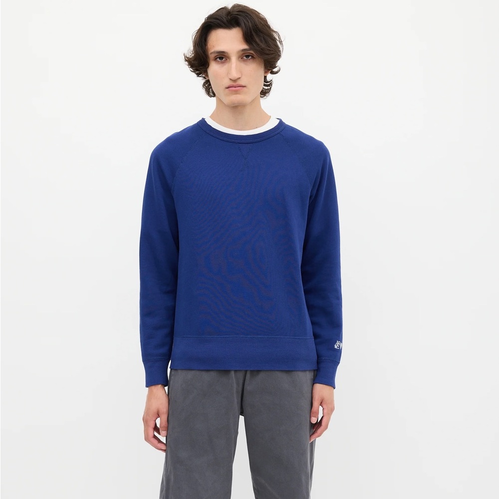 NWOT 13' ACNE Studios Women's M 100% Cotton Crew Neck Long Sleeve Eyelet Shirt